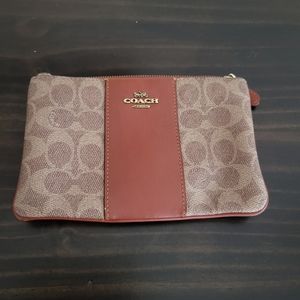 Authentic coach wristlet